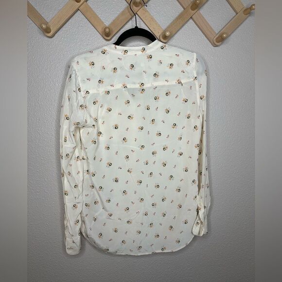 Equipment Silk Floral Blouse Button Down Sz S - Picture 7 of 7